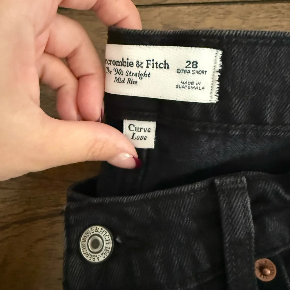 Abercrombie & Fitch the 90s straight leg mid rise - Picture 4 of 4